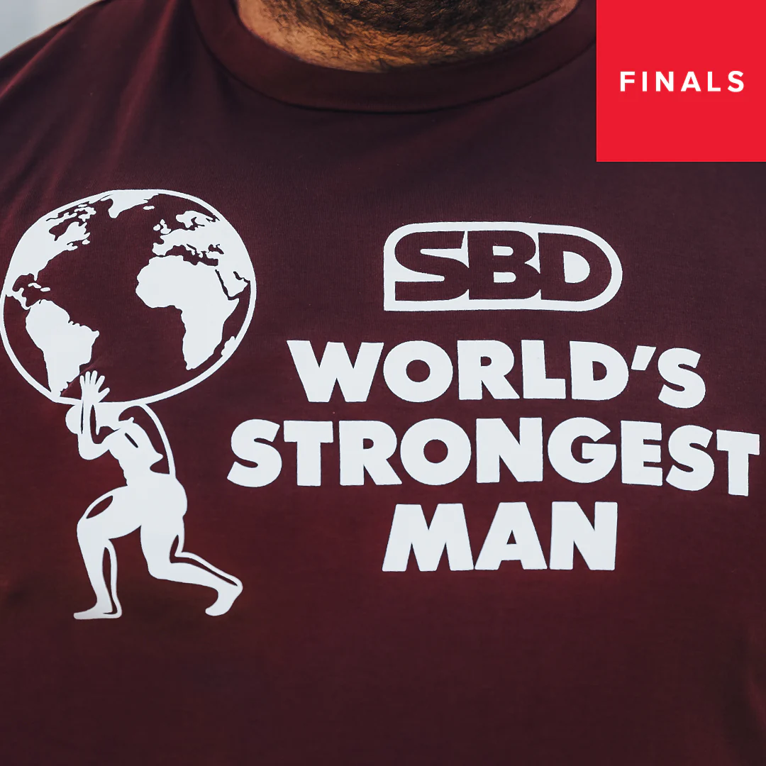 2021 World's Strongest Man T-Shirt - Image 3