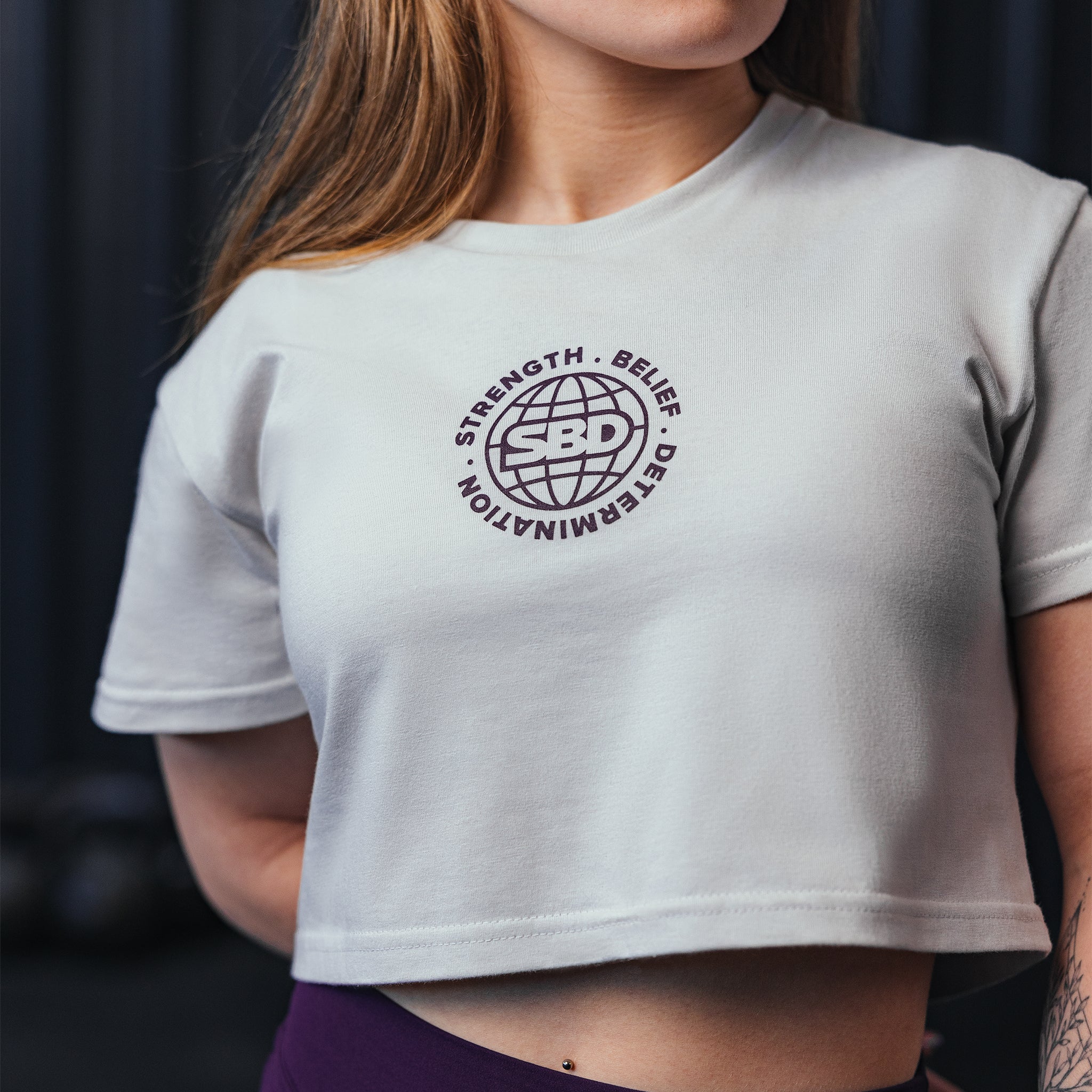 Aspire Off White Crop Top - Image 3