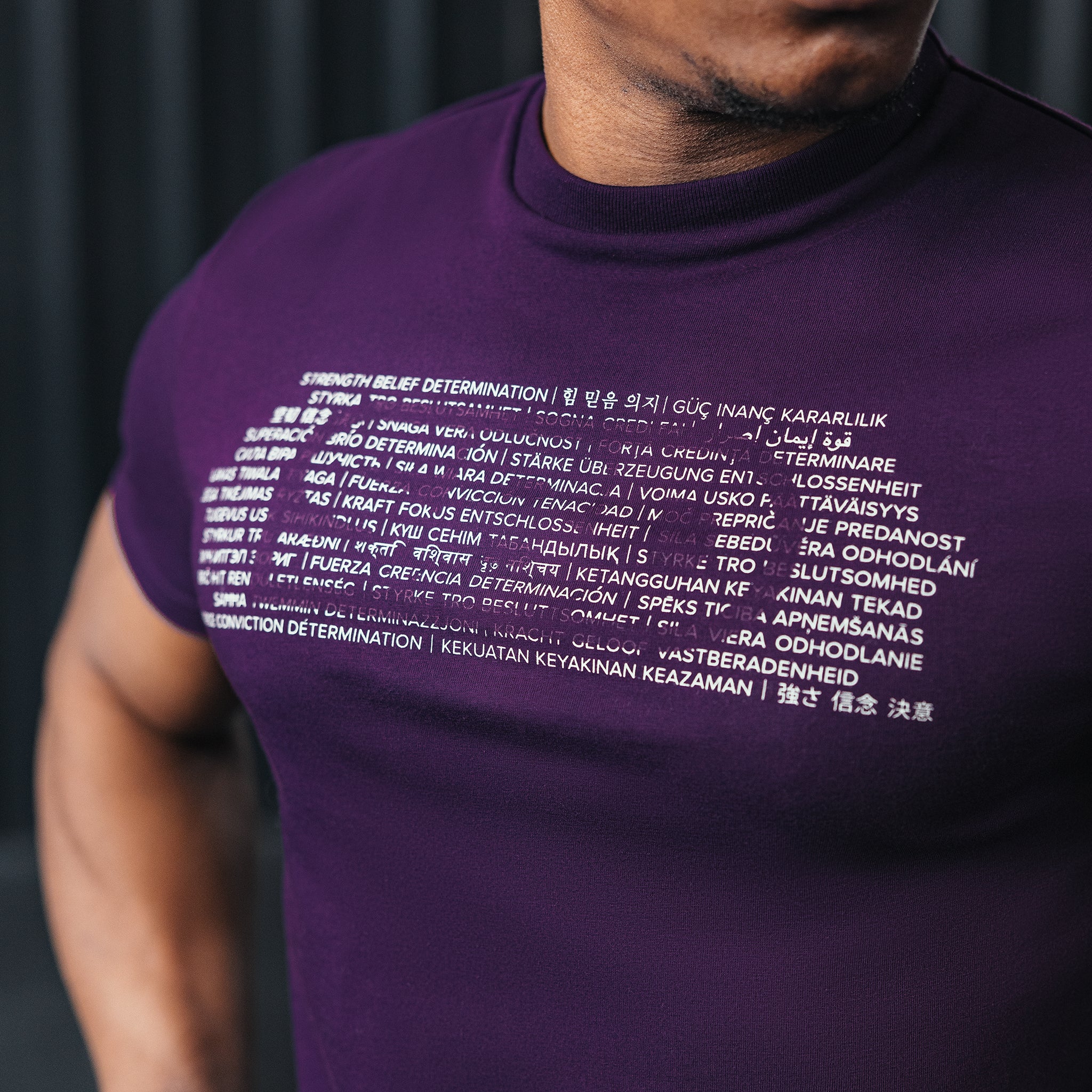 Aspire Purple T-Shirt - Image 4