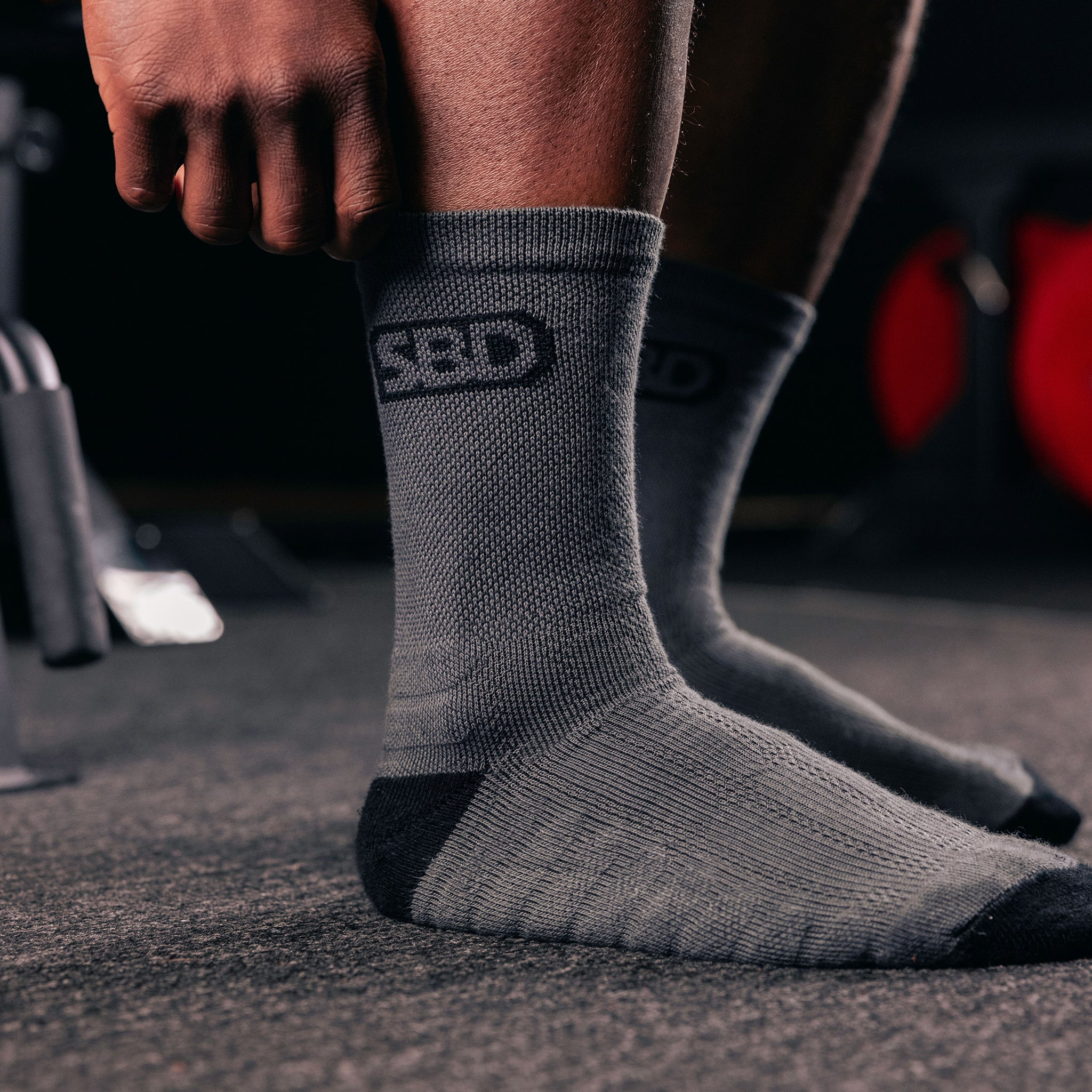 Forge Grey Sports Socks - Image 2