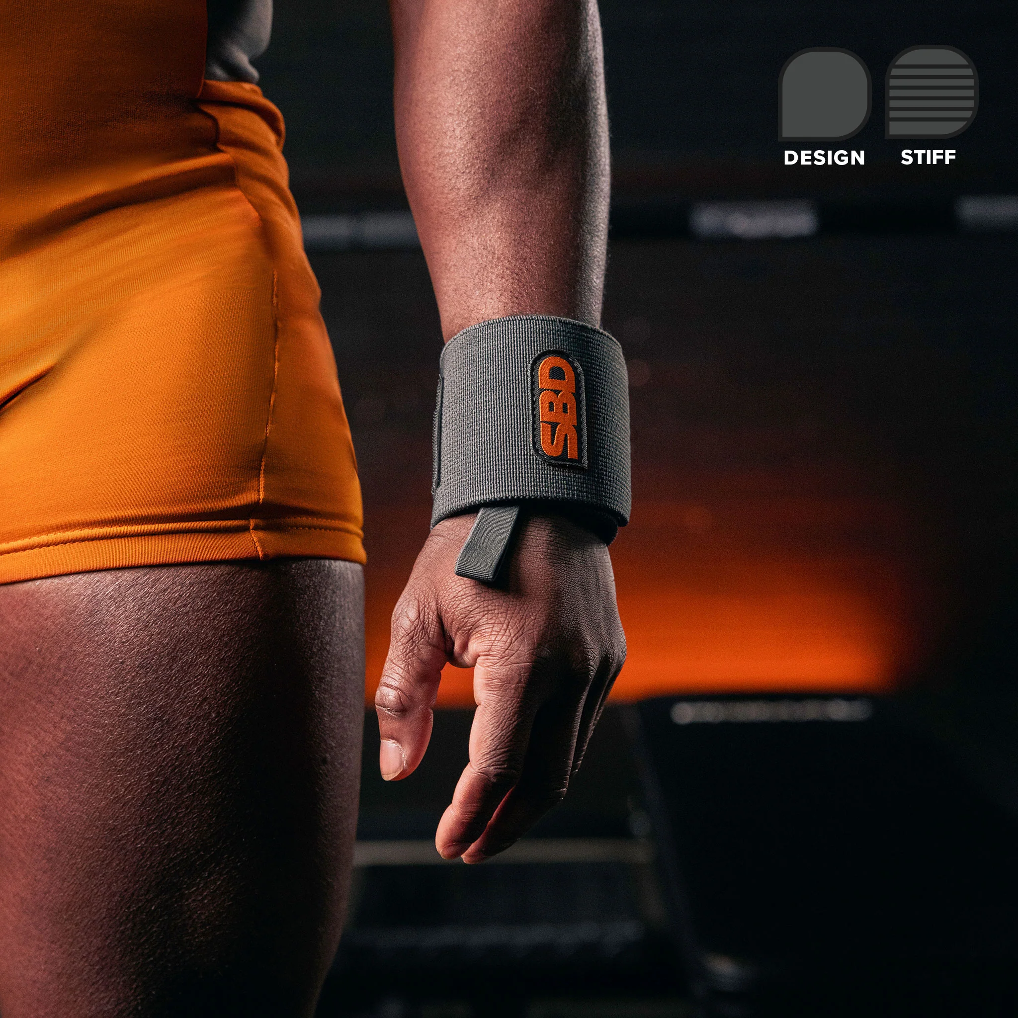 Forge Grey Wrist Wraps - Image 3