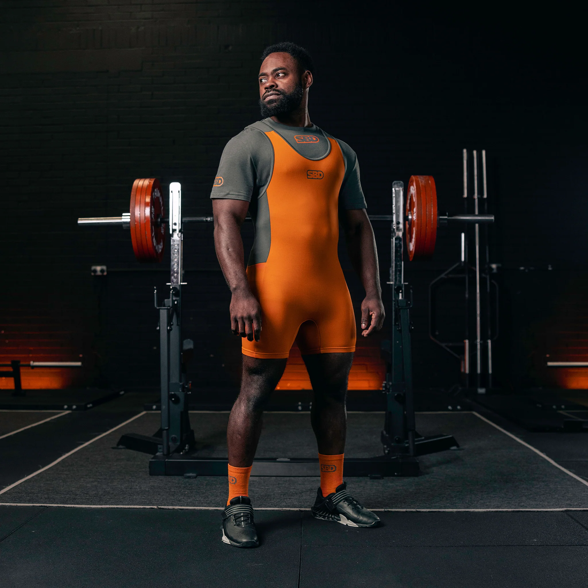 Forge Orange Powerlifting Singlet