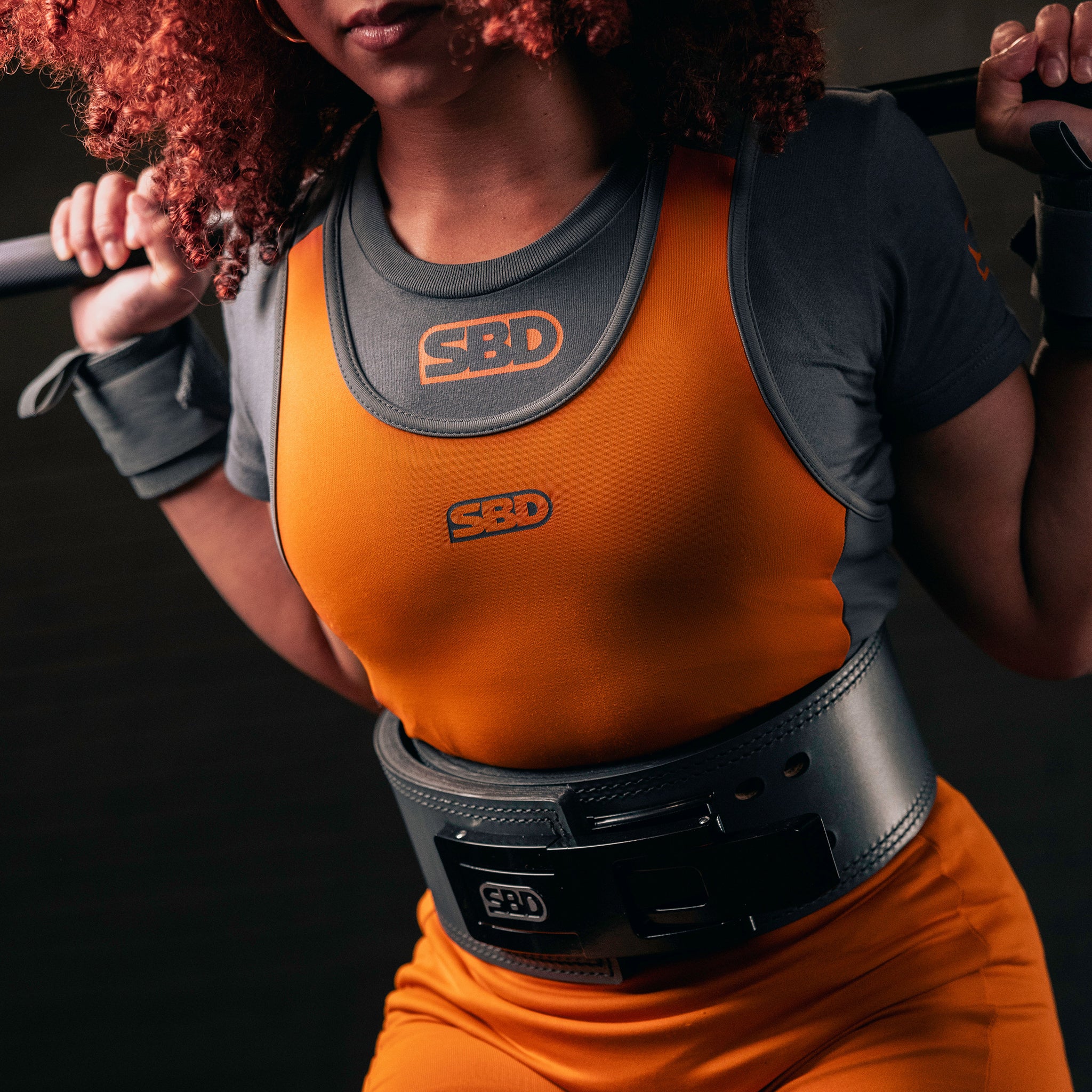Forge Orange Powerlifting Singlet - Image 4