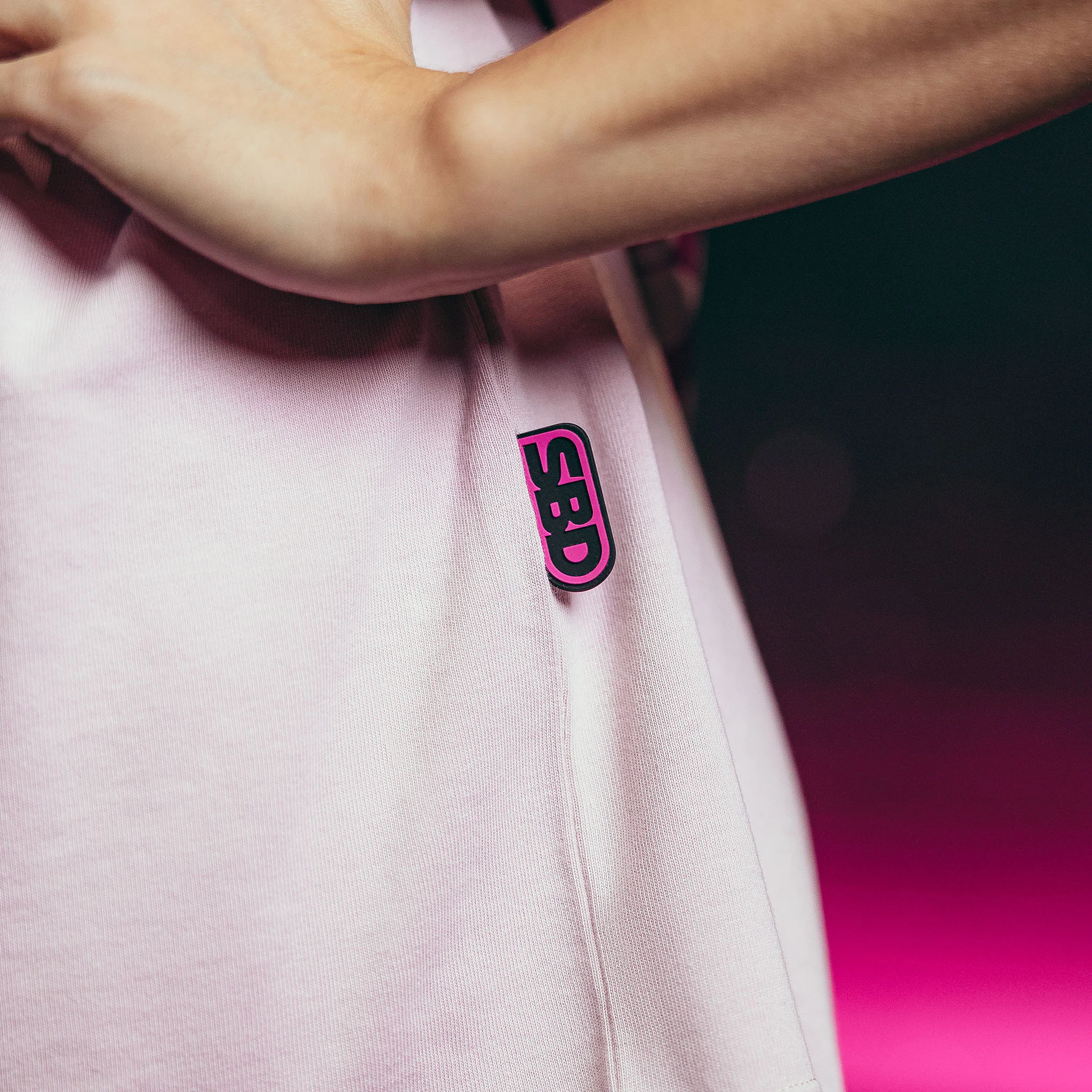 Nova Pastel Pink Oversized T-Shirt - Image 4