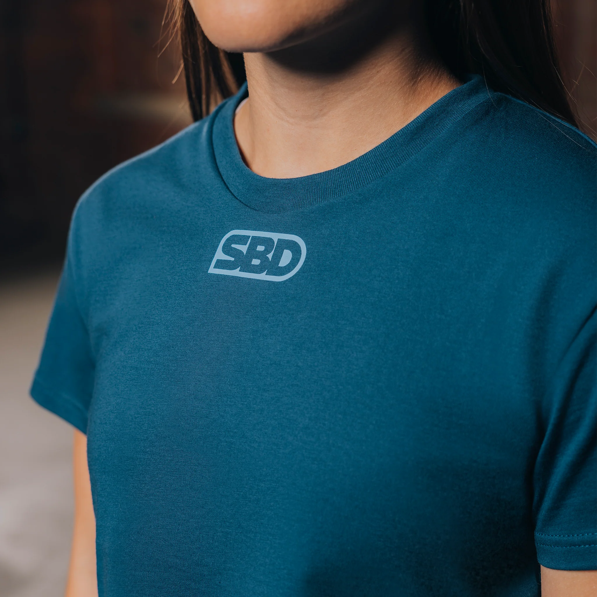 Reflect Teal Crop Top - Image 3